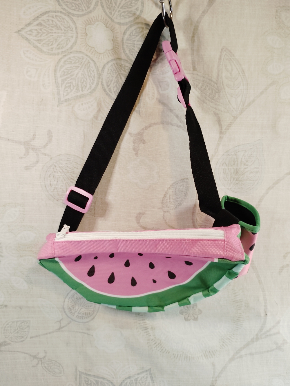Kids Pink Watermelon Fanny Pack with Drink Holder - Picture 4 of 5